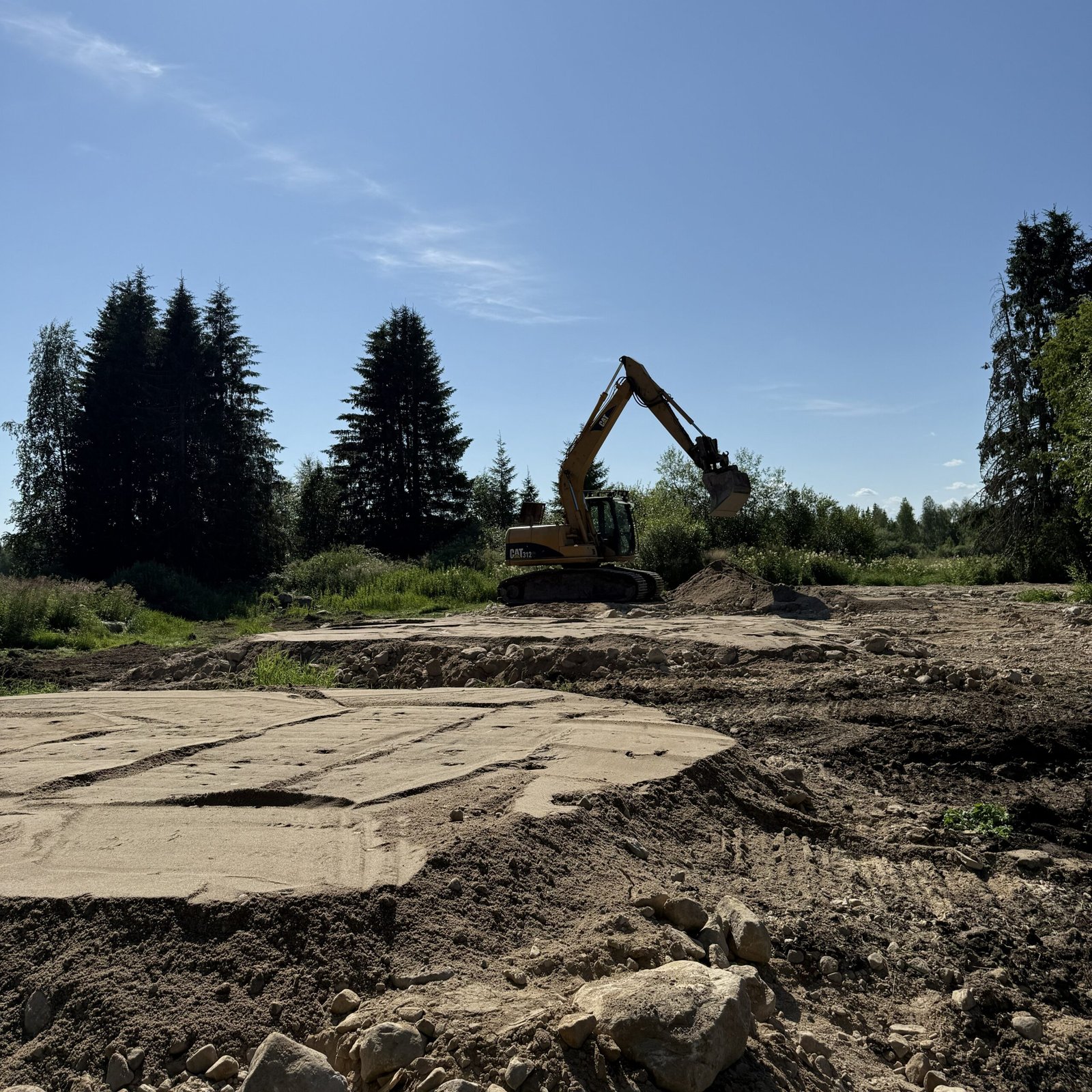 Massanvaihdot ja maapohjan parantaminen Rovaniemi