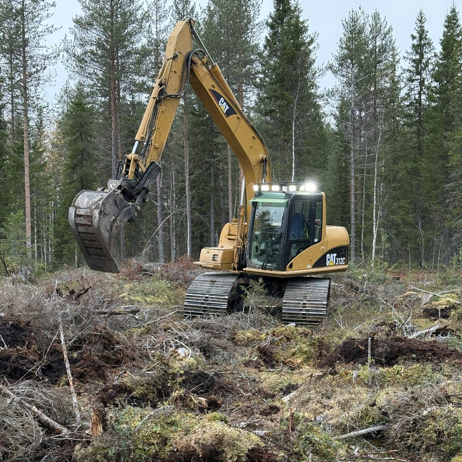 Metsämuokkaukset ja raivaukset Rovaniemellä