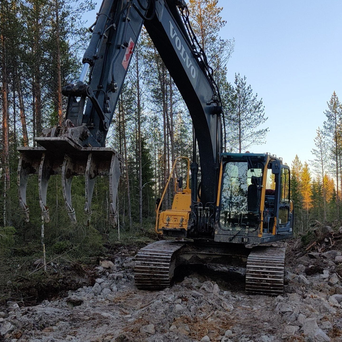 teiden teko ja piharakenteet Rovaniemellä